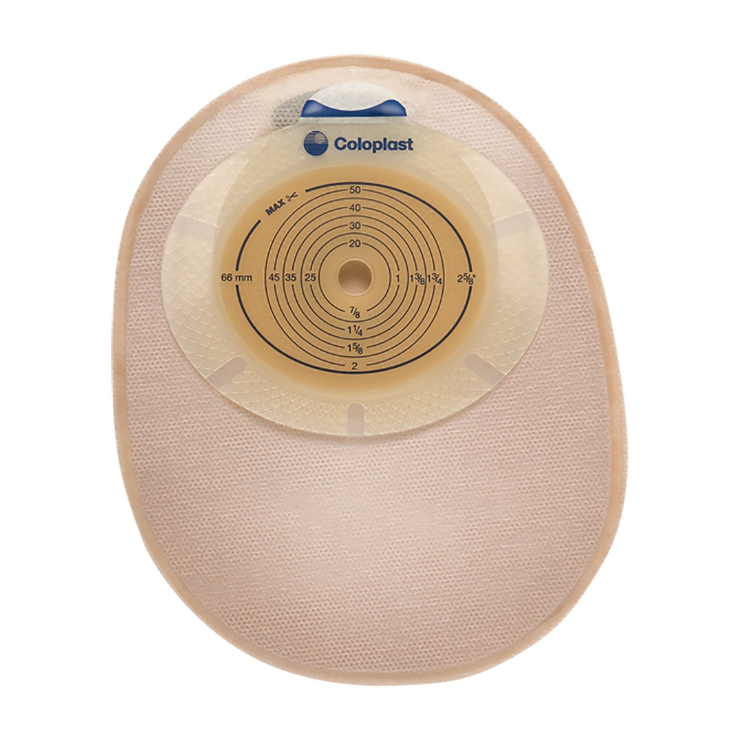 SenSura® Flat 1-Piece Closed End Opaque Ostomy Pouch, Stomas