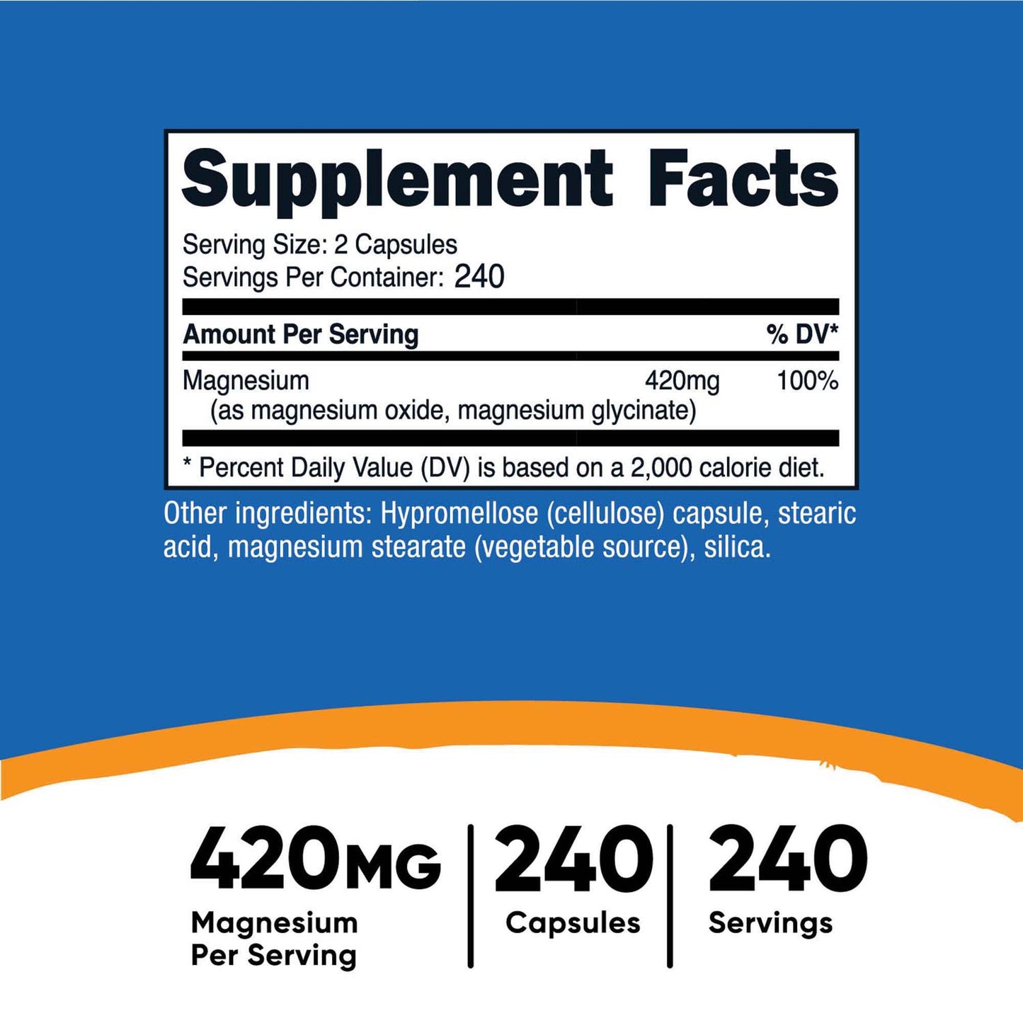 Nutricost® Magnesium+ (Extra Strength) Capsules