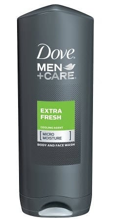 Dove Men+Care Body and Face Wash, Extra Fresh