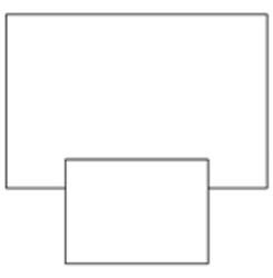 Table Cover 73-3/4 W X 110 L Inch / Skirt: For Overhead Table