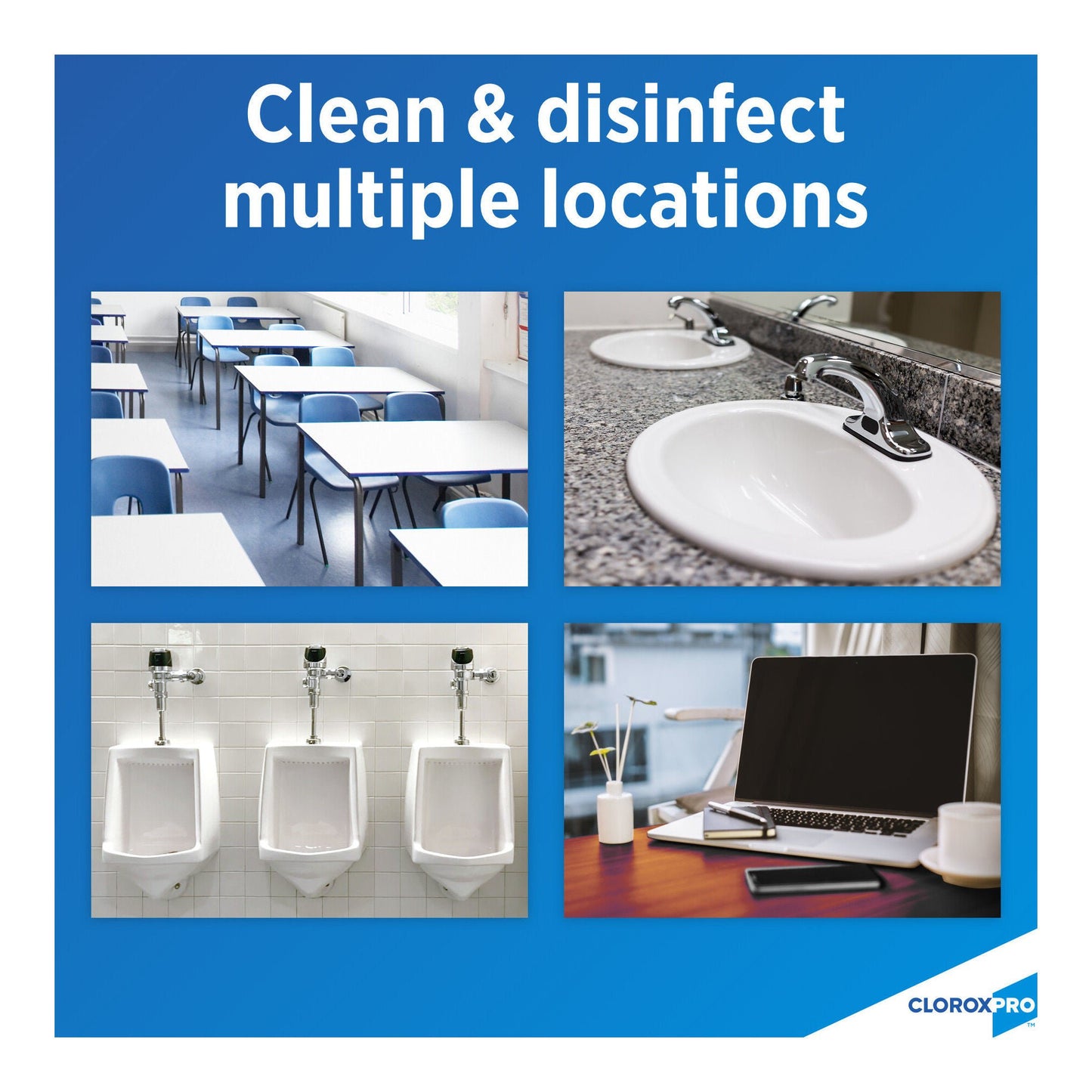 Clorox Pro™ Clean-Up® Disinfectant Cleaner w/ Bleach, spray bottle