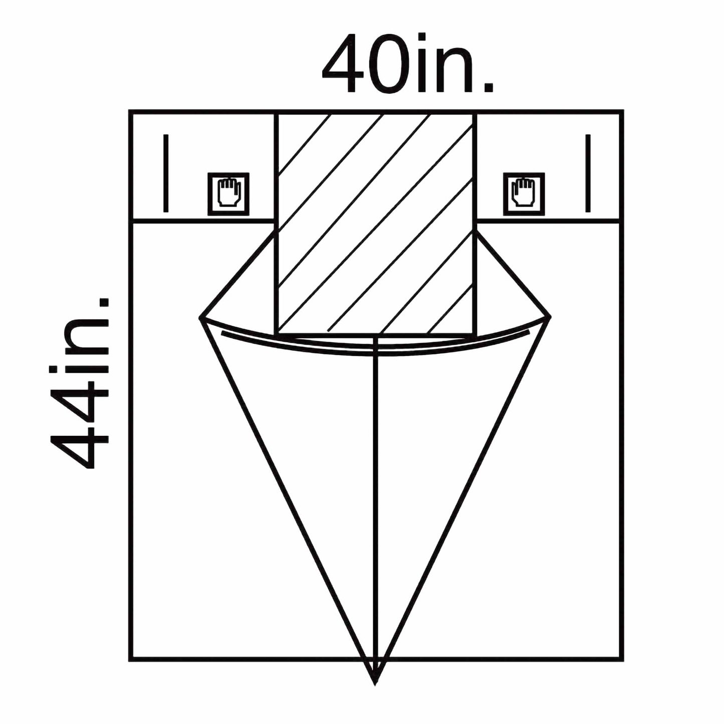 Halyard Sterile Under Buttocks Drape