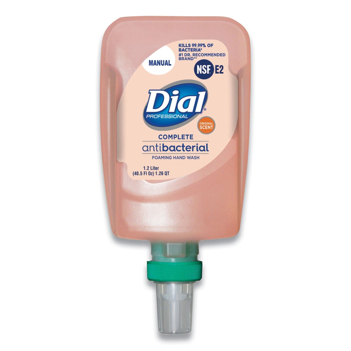 Dial Professional Antibacterial Soap Foaming Dispenser Refill Bottle Original Scent