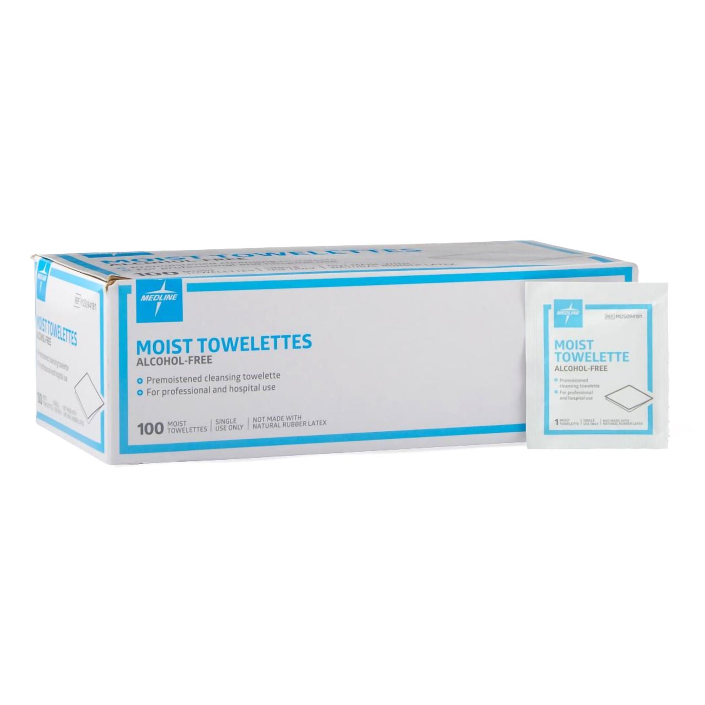 Med Nap Antiseptic Skin Towelette Individual Packet Scented