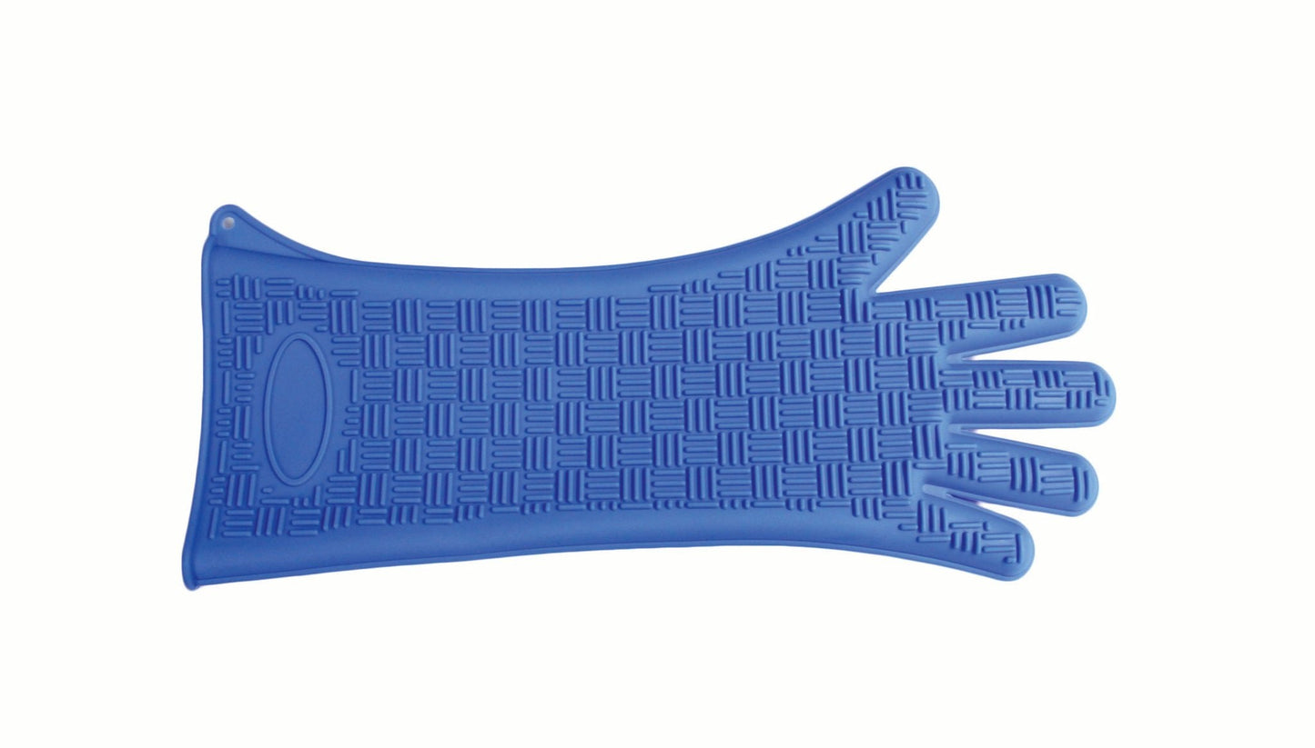 Silicone Heat Glove Silicone Temperature Management Gloves, Blue