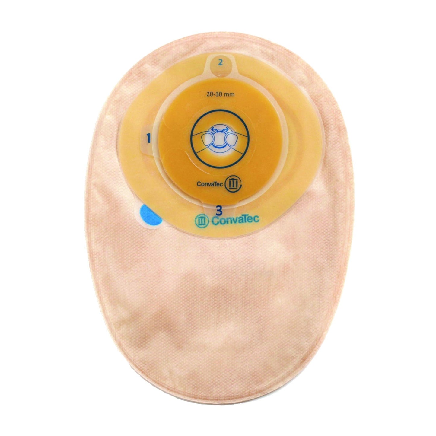 Esteem™+ One-Piece Closed End Opaque Ostomy Pouch, Cut to Fit Stomas