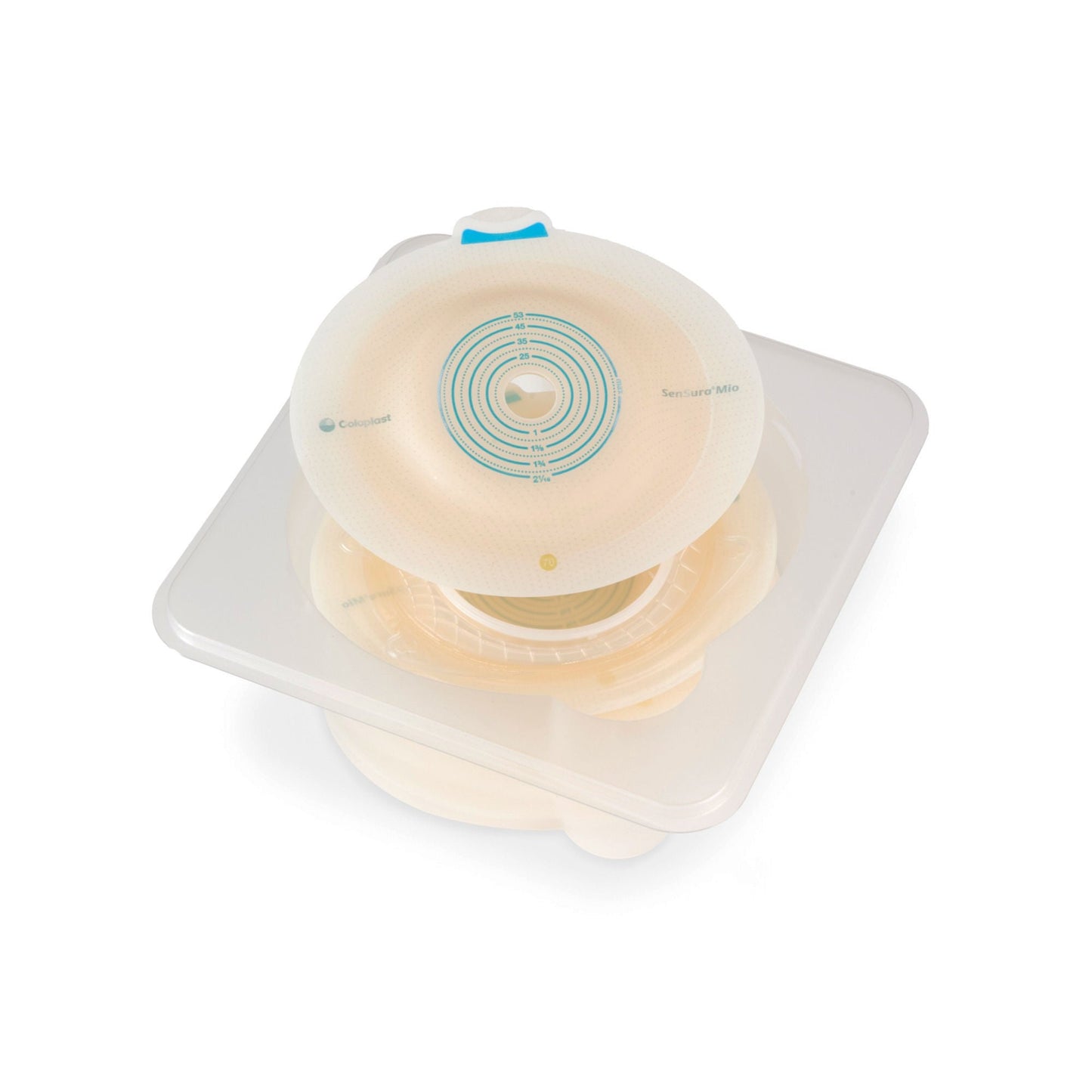 SenSura® Mio Click Convex Deep Ostomy Barrier, Trim to fit Stomas