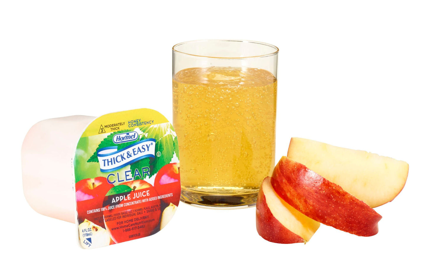 Thick & Easy® Clear Honey Consistency Apple Thickened Beverage, Cup