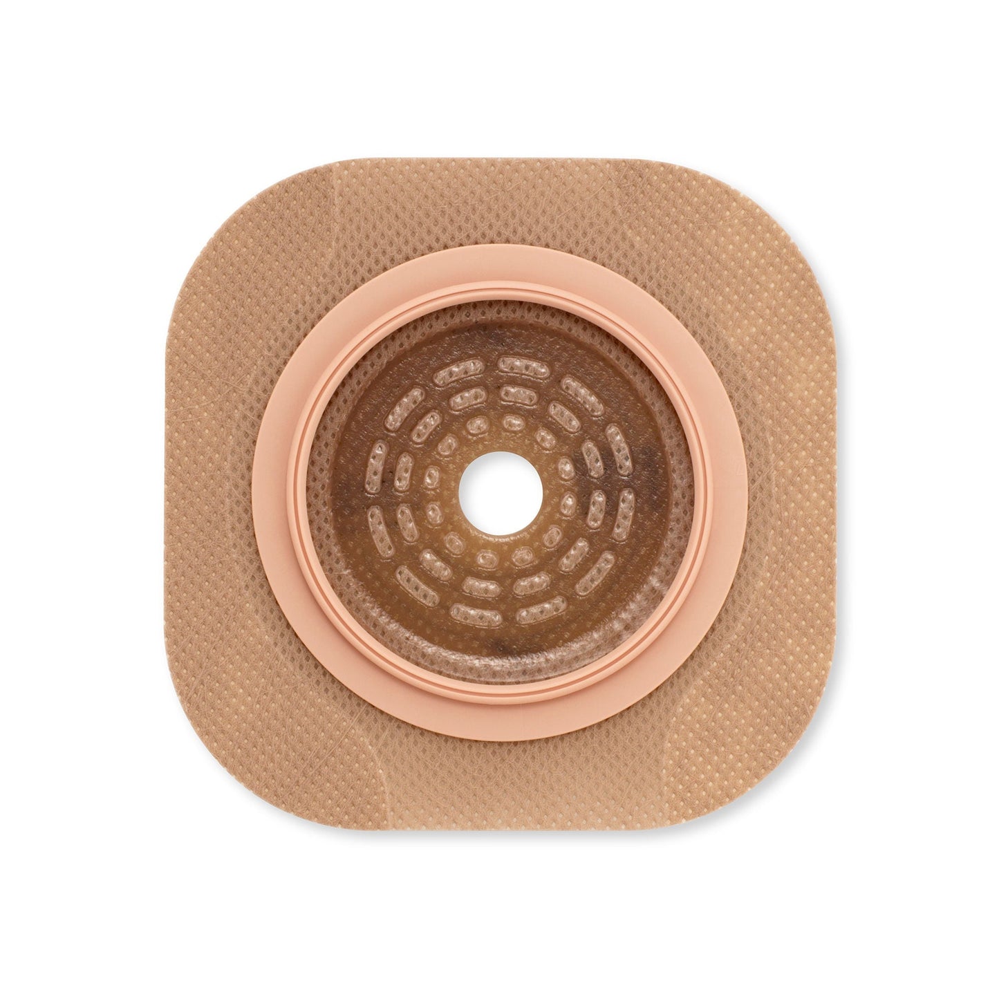 New Image™ Flat CeraPlus™ Ostomy Barrier with Tape Borders, Flange, 25 mm