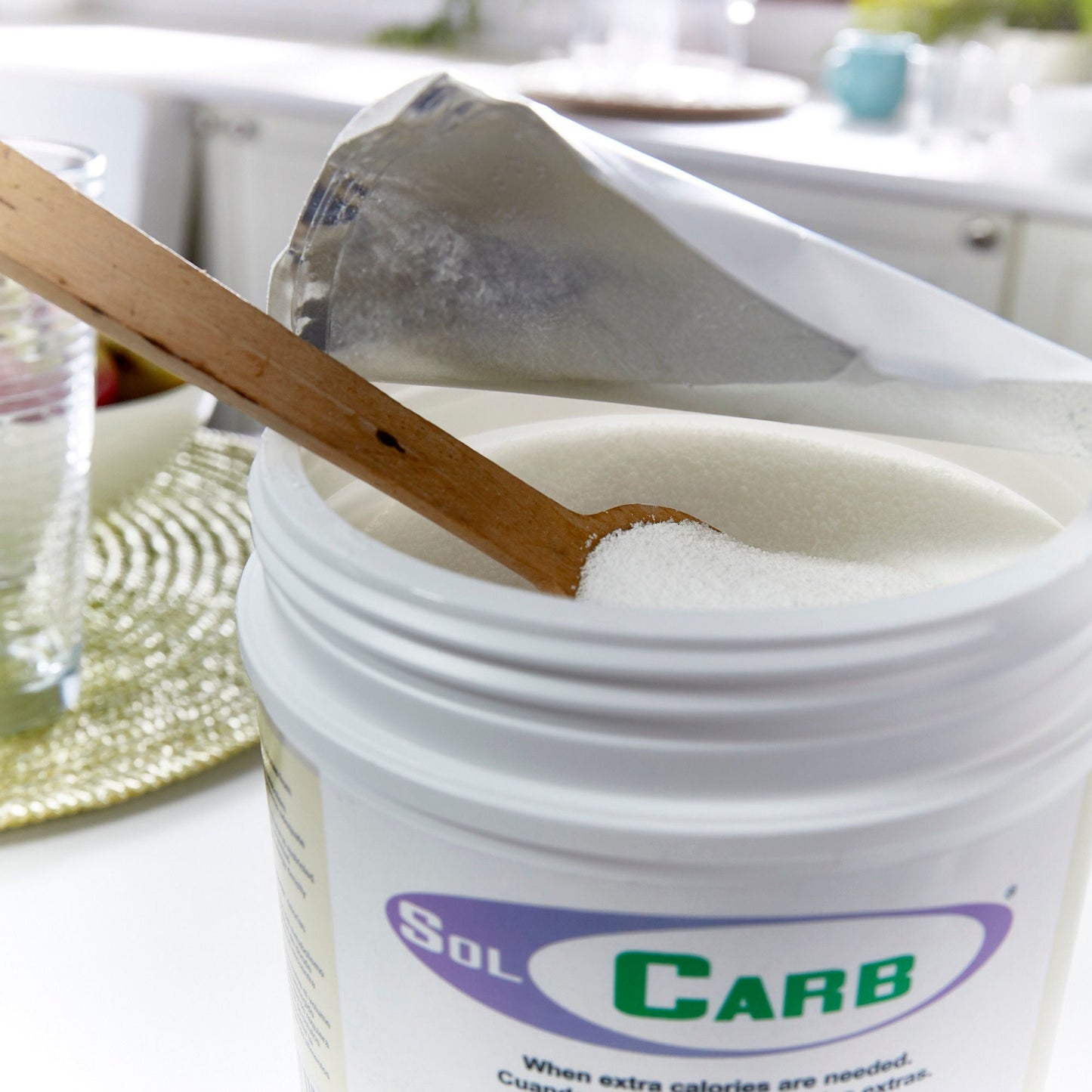 SolCarb® Soluble Form of Powdered Carbohydrate, 454 Gram Jar
