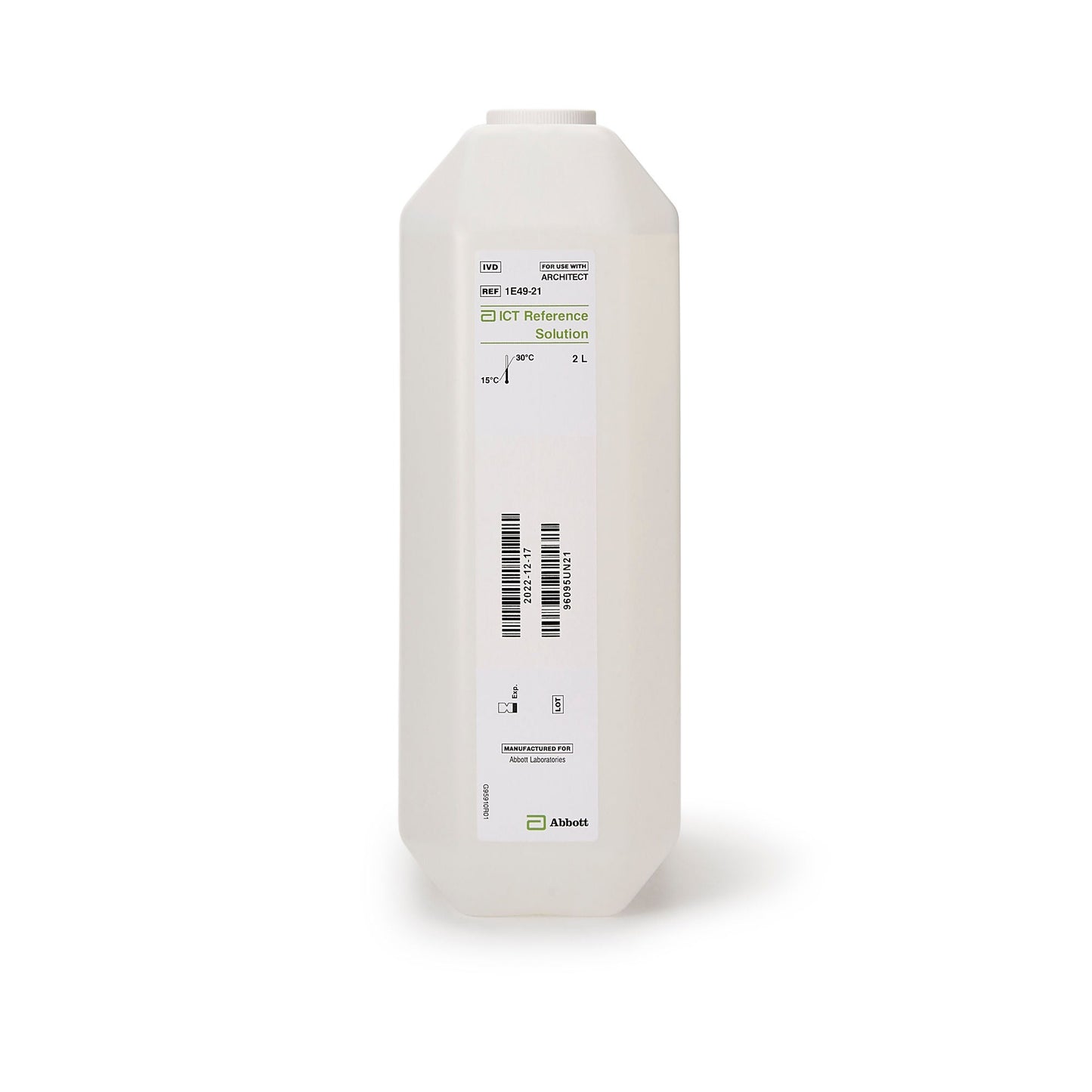 Architect™ ICT Reference Solution for use with Architect c16000 Analyzer