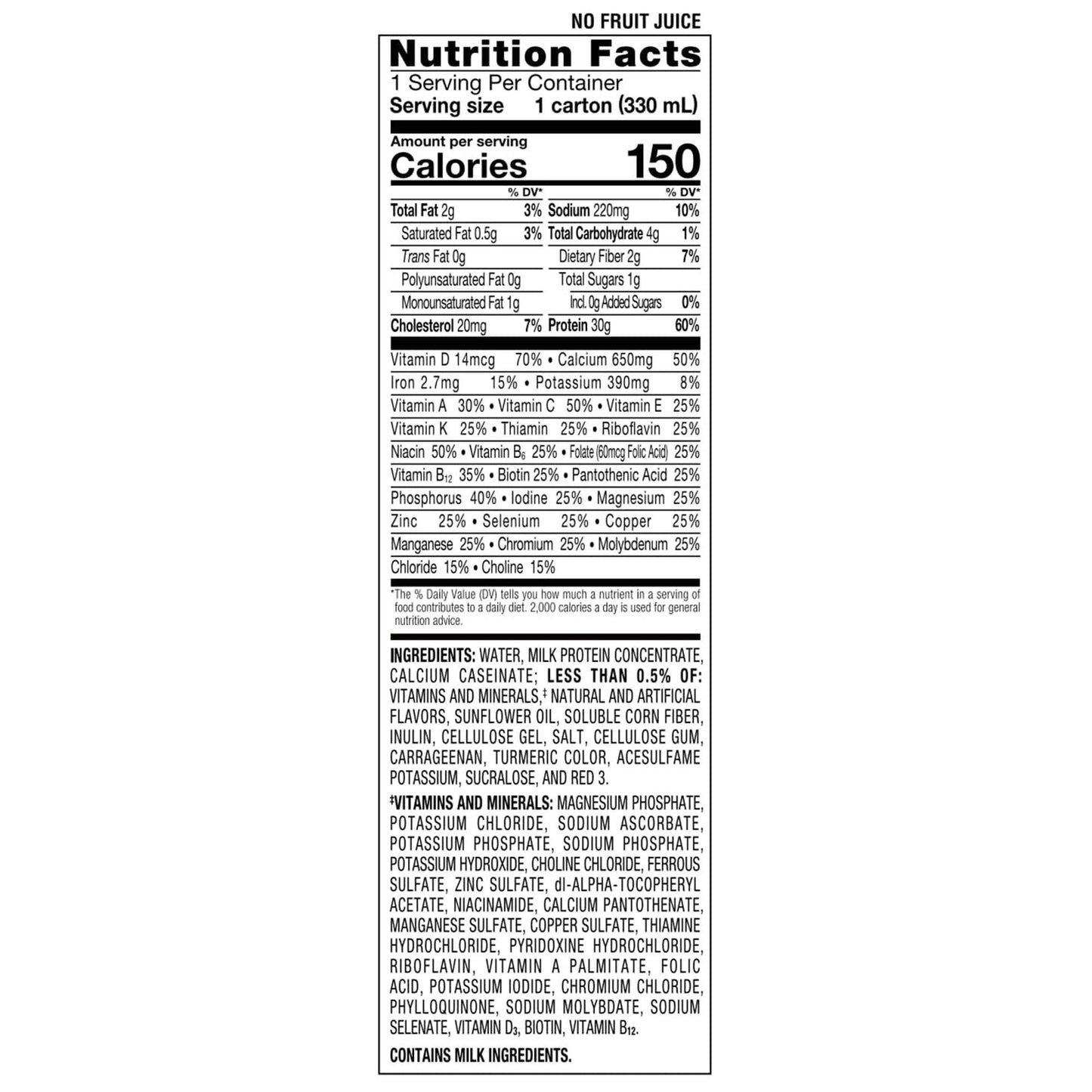 Ensure® Max Protein Nutrition Shake, Peach, carton