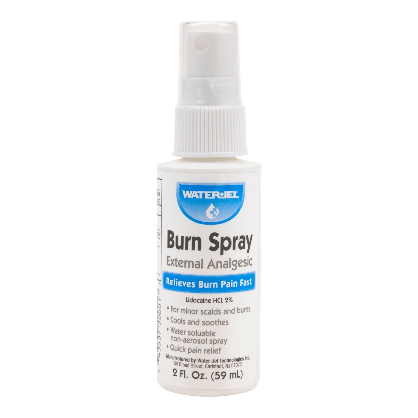 Water Jel® Lidocaine Burn Relief, spray bottle