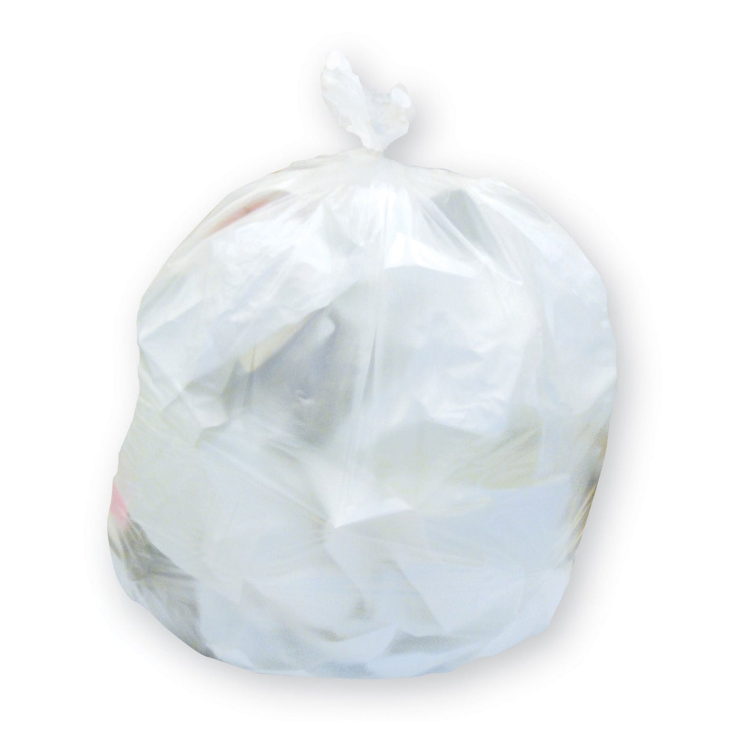 Inteplast Group Trash Bag 16 gal. 0.50 mil White Star Seal Bottom Coreless Roll