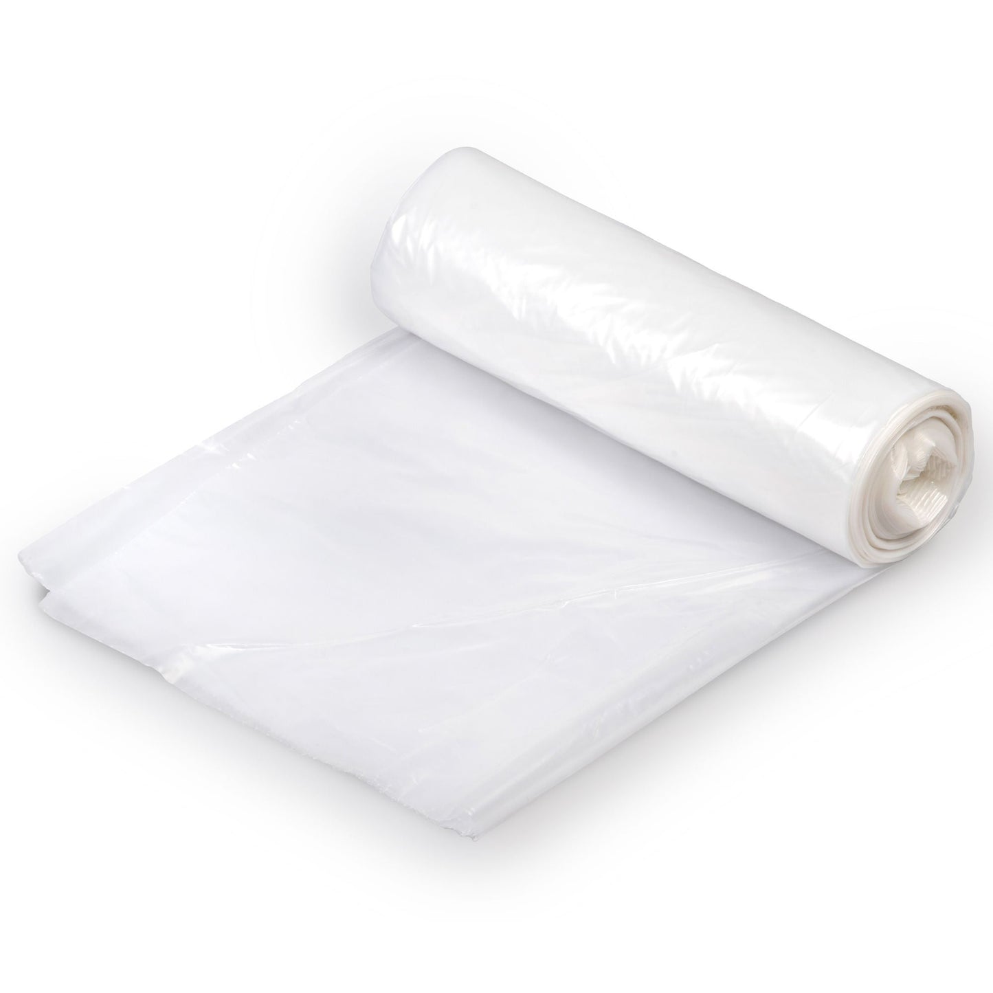 Colonial Bag 2X Heavy Duty Clear Trash Bag, Clear