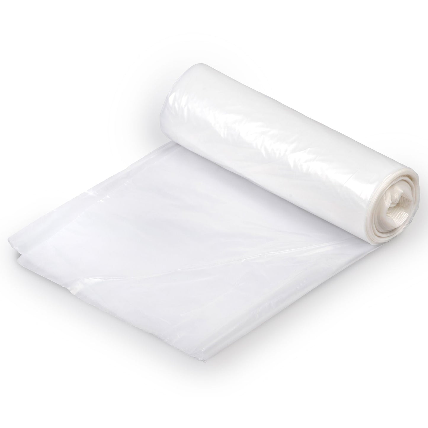 Colonial Bag 2X Heavy Duty Clear Trash Bag, Clear