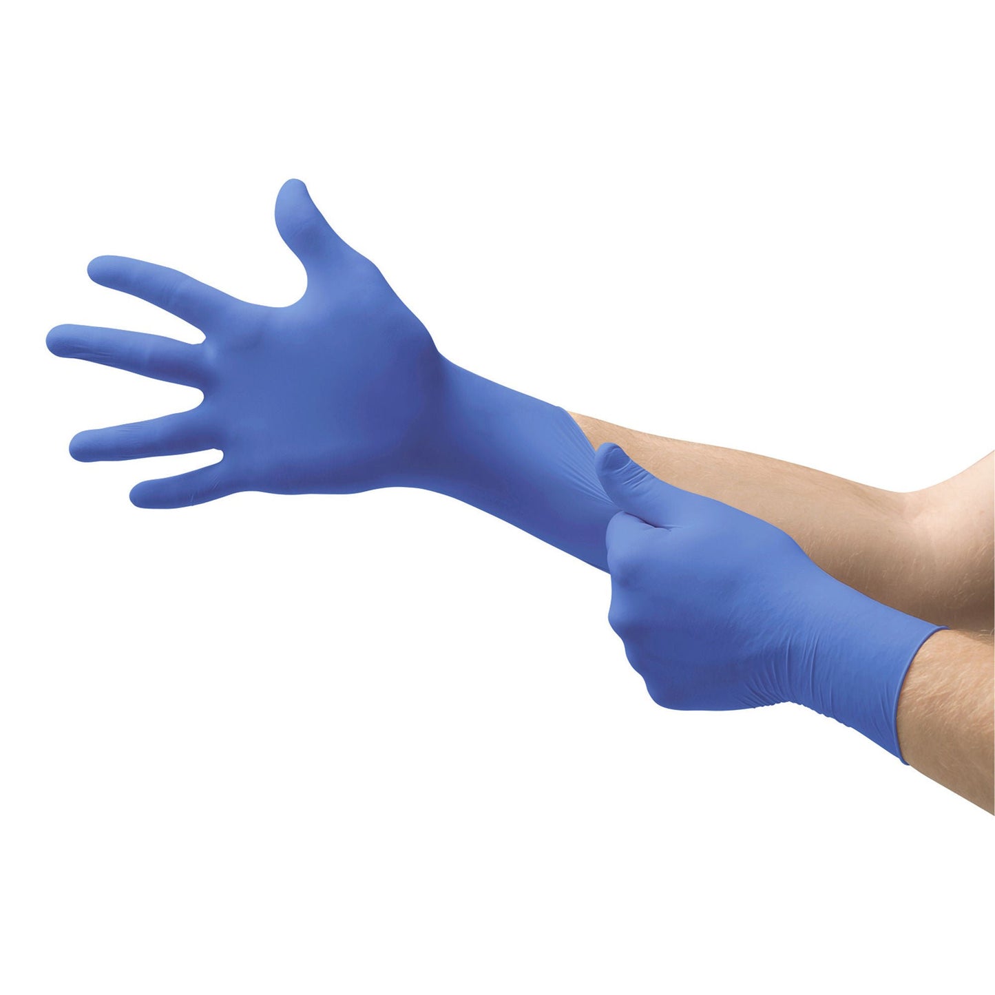 Ultraform® Nitrile Exam Gloves, Blue - view 4
