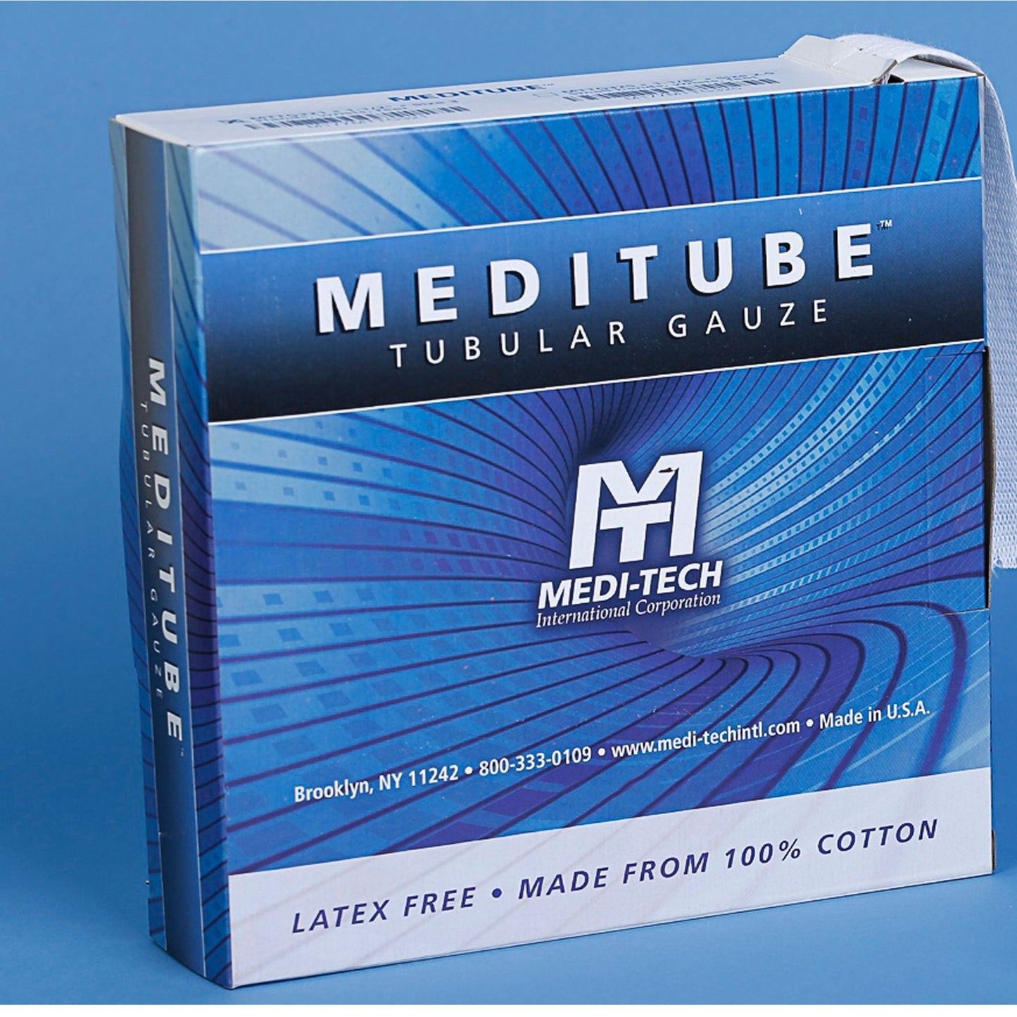 Meditube Tubular Retainer Dressing White Cotton Size 2 Large Finger / Toe
