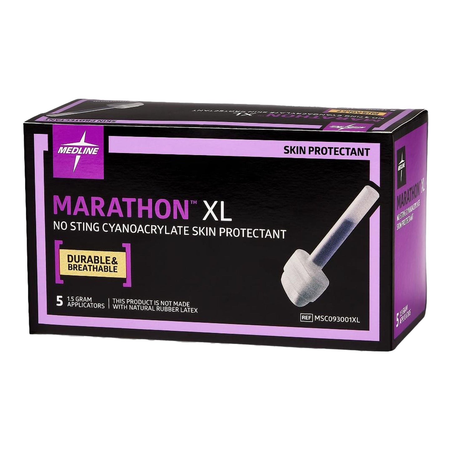 Marathon Skin Barrier Applicator Cyanoacrylate Individual Packet X-Large