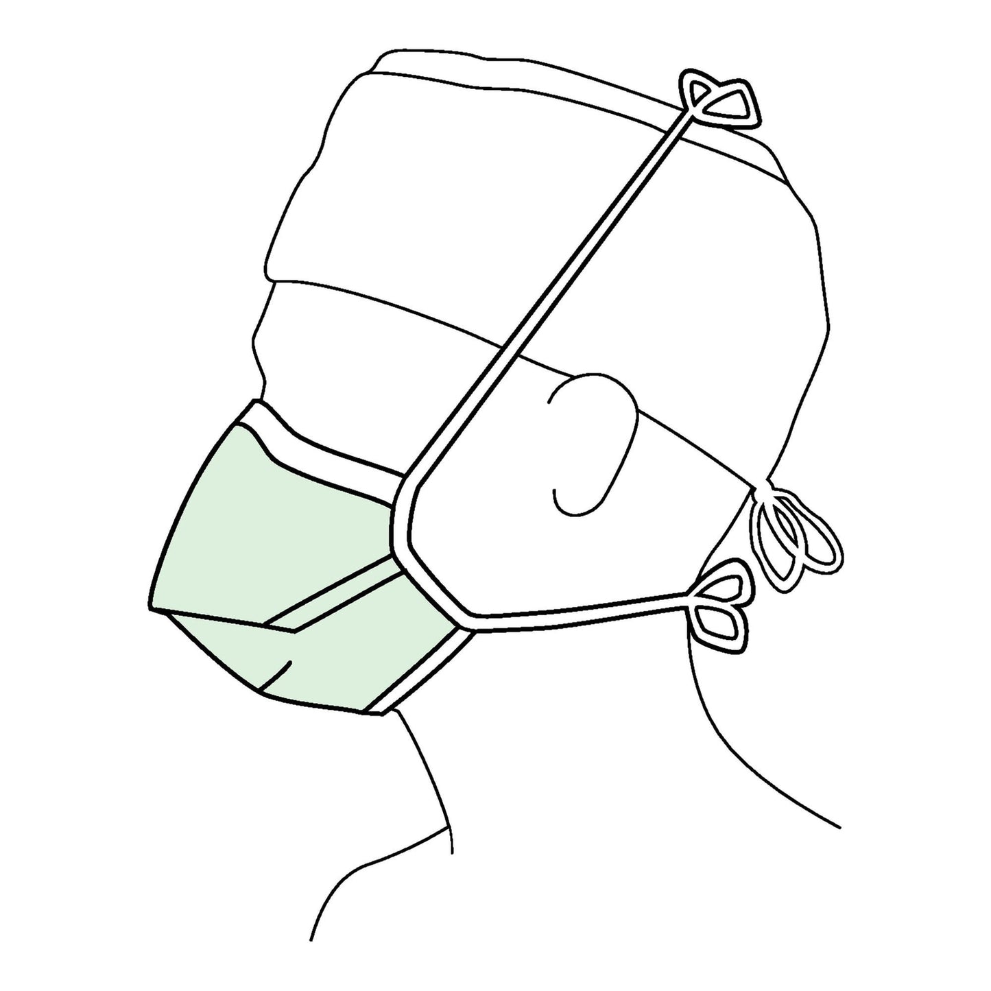 Halyard Duckbill Surgical Mask