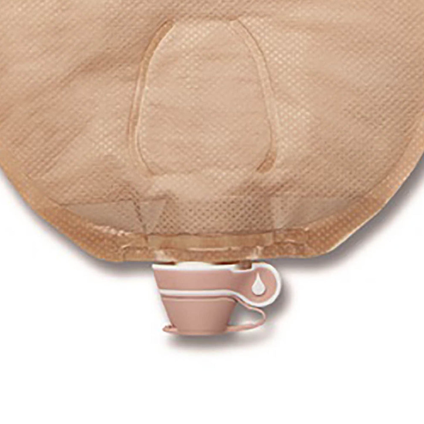 CeraPlus™ Soft Convex 1-Piece Ultra Clear Urostomy Pouch, Cut to fit up to