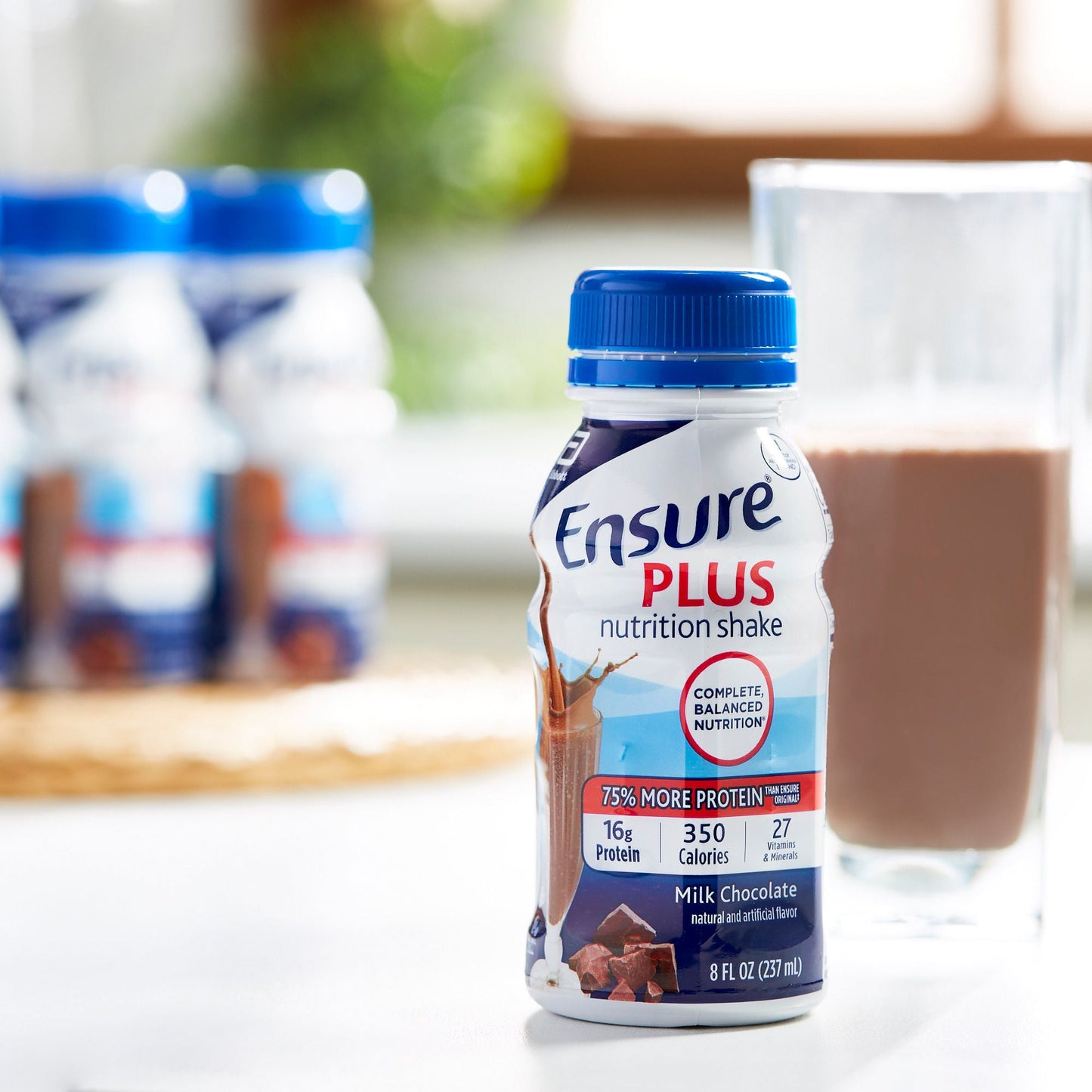 Ensure® Plus Therapeutic Nutrition, Chocolate, bottle