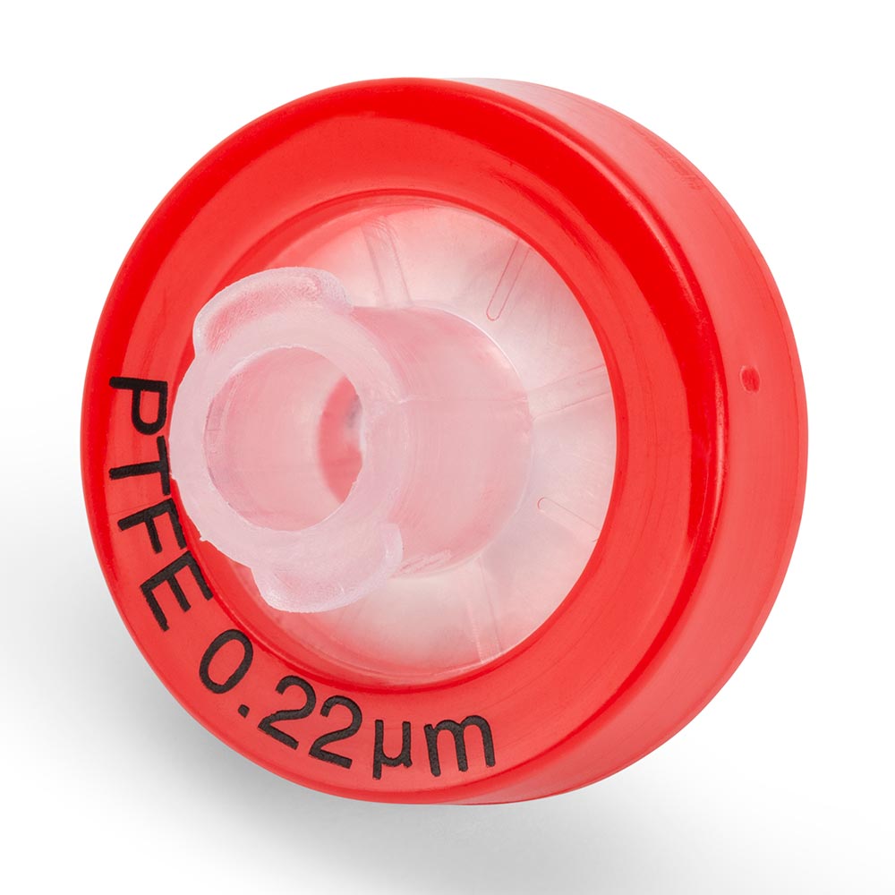 Globe Scientific PTFE Hydrophobic Syringe Filter 0.22μm 13mm Non-Sterile SF-PTFE-H-2213