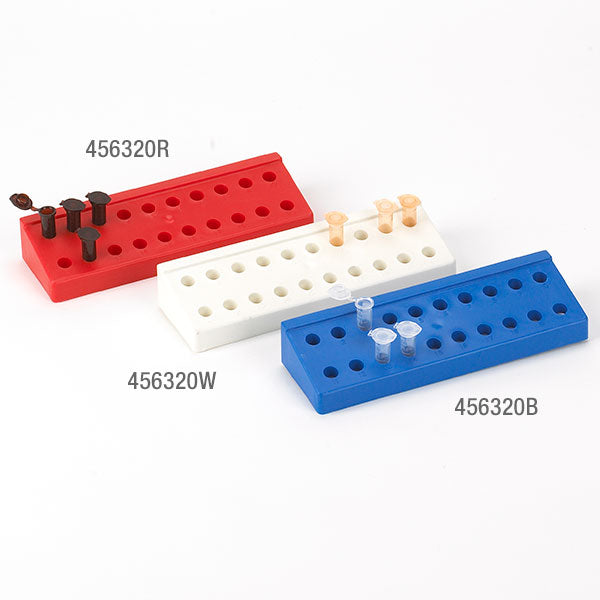 Globe Scientific RPP Microtube Rack 456320 24-Place