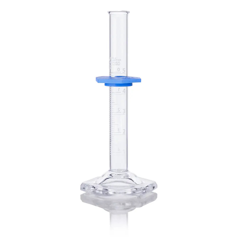Globe Scientific Cylinder, Graduated, Globe Glass, 5mL, Class A, To Deliver (TD), Dual Grads, ASTM E1272, 1/Box 8300005 Laboratory Equipment