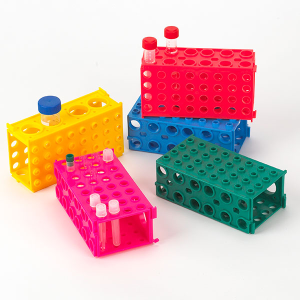Globe Scientific TUFFBLOK 4-Way Tube Rack