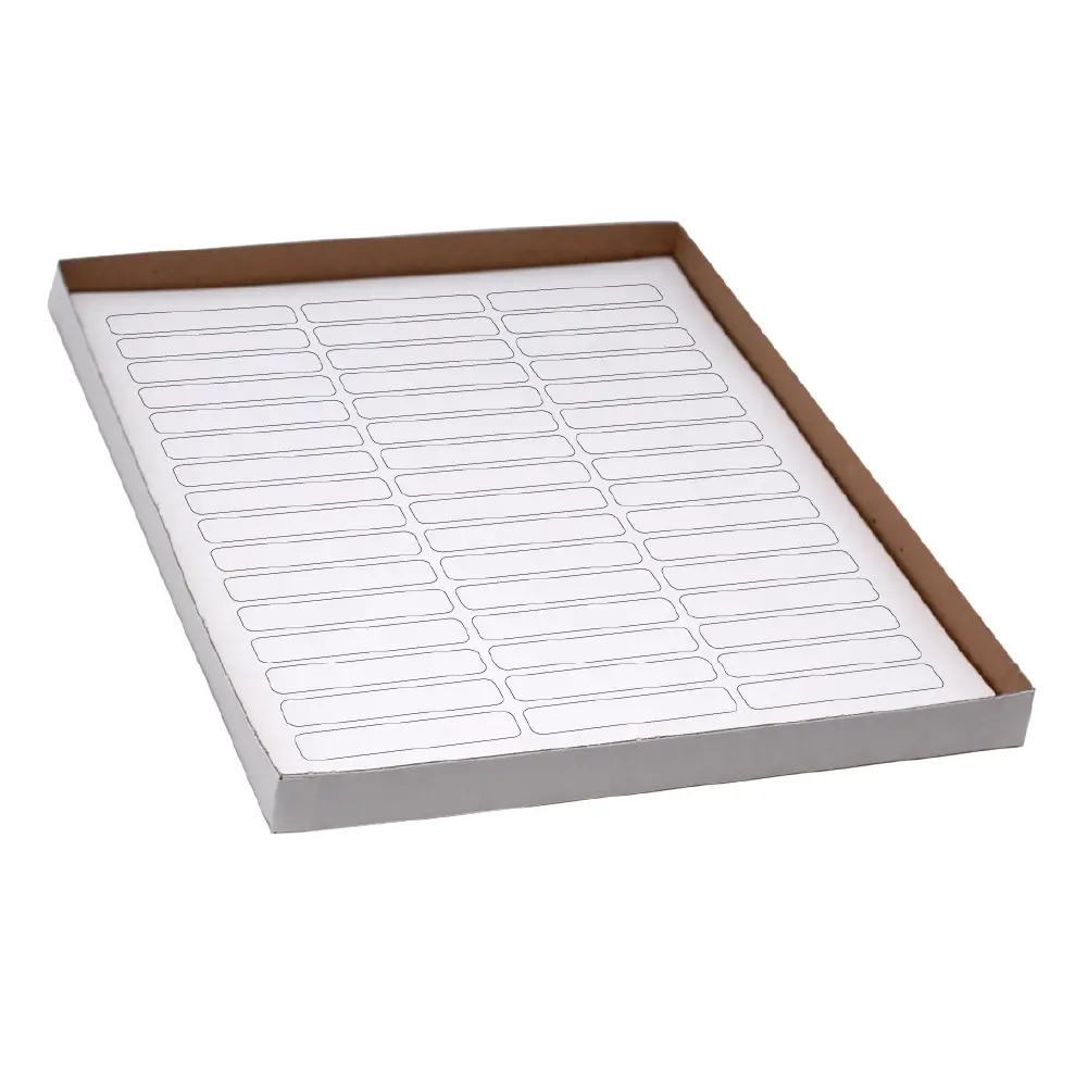 Label Sheets LCS-64X13W NON-STERILE Laboratory Grade