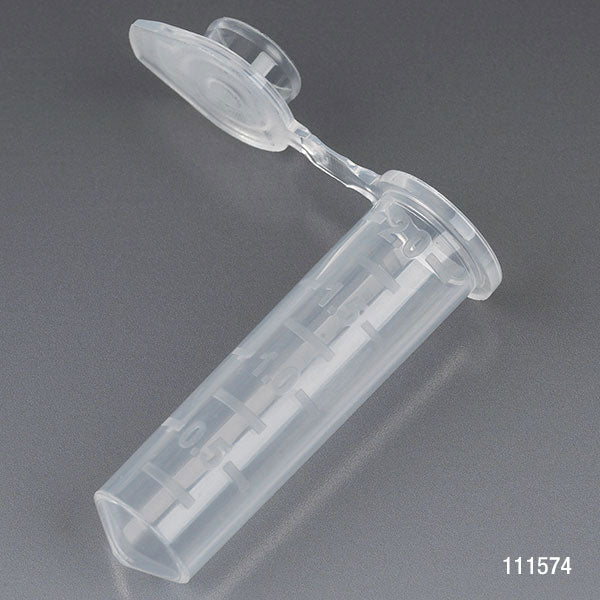 Globe Scientific 2.0mL Microcentrifuge Tubes Natural