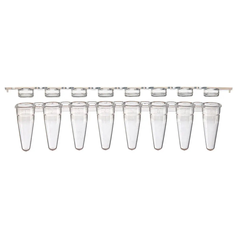 Tube Caps Polystyrene 0.1mL PCR-STR-01F
