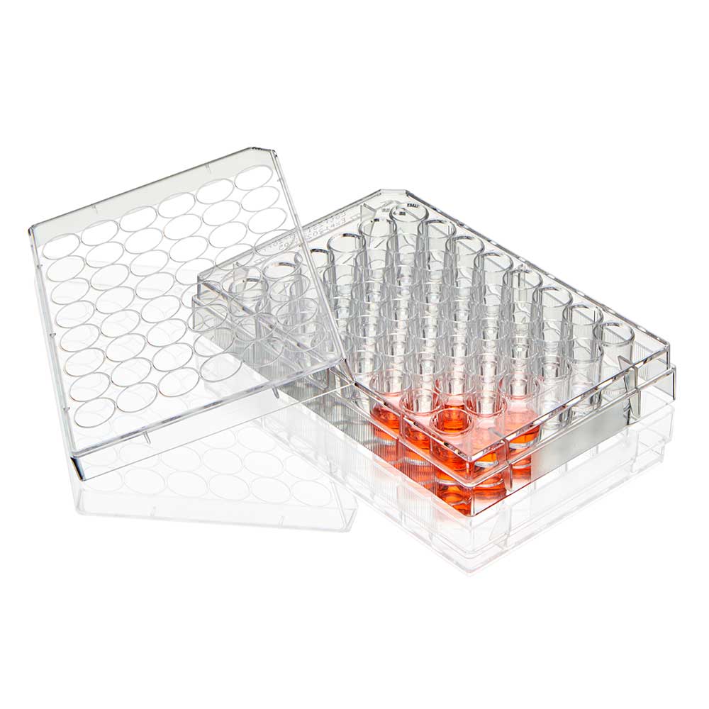 Globe Scientific Diamond SureGro 48-Well Cell Culture Plate Non-Treated TC-PLT-48-NT