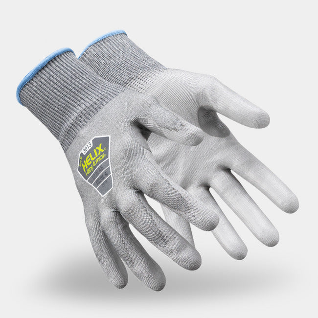HexArmor Helix 3013 Cut-Resistant Gloves | ANSI Cut A6, Polyurethane Palm, 18-Gauge