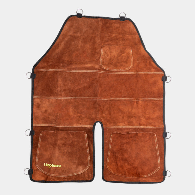 HexArmor 1021 HeatHide Heat and Flame-Resistant Split-Leg Apron | ANSI Cut A7