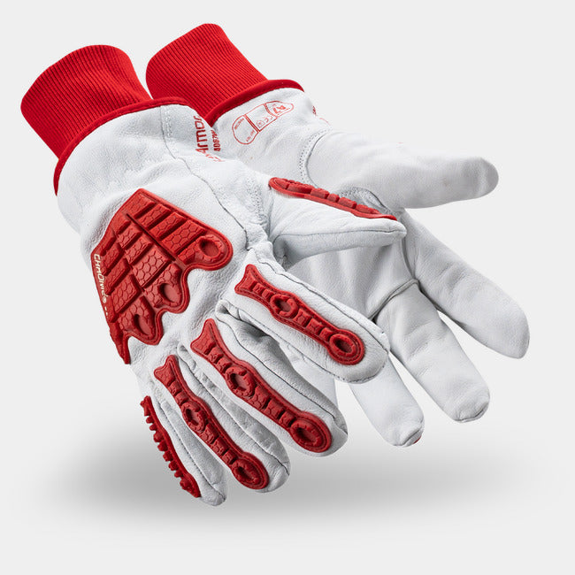 HexArmor Chrome SLT 4067W Winter Leather Gloves | ANSI Cut A7
