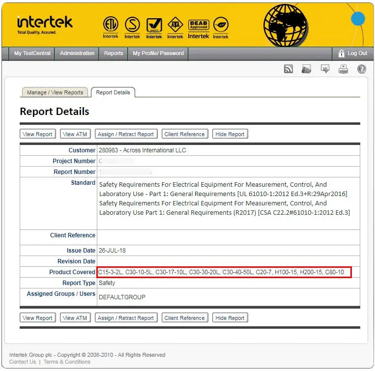 Across International Recirculating Chiller – Laboratory Cooling System LabSupplies.com