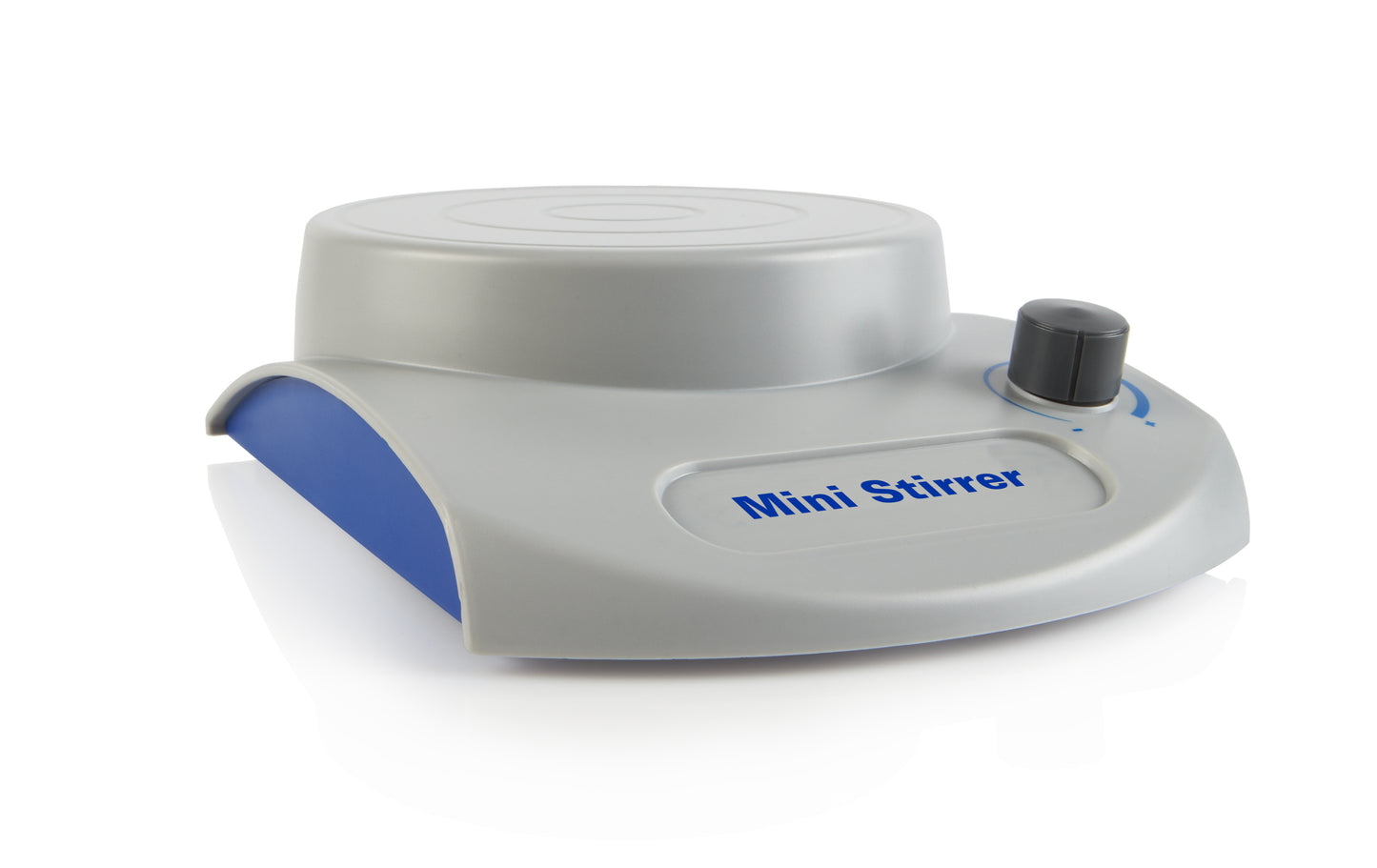 120595 - Heathrow Scientific Mini Magnetic Stirrer Grey Blue Compact 3L