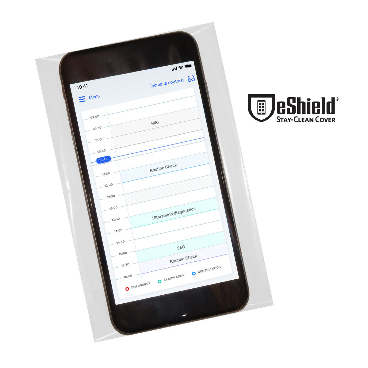 eShield Stay-Clean Device Cover Smartphone EC3100 LDPE CS100