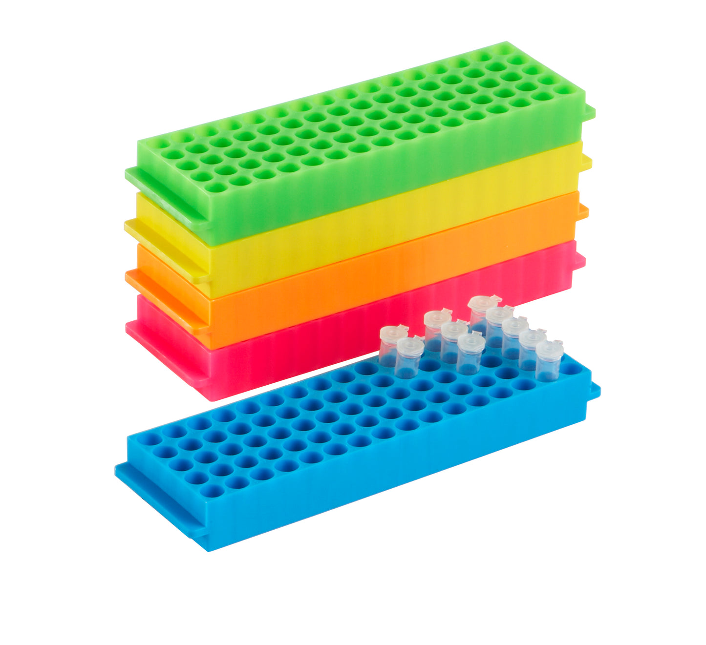Heathrow Scientific 80-Well Microtube Racks | Pack of 5