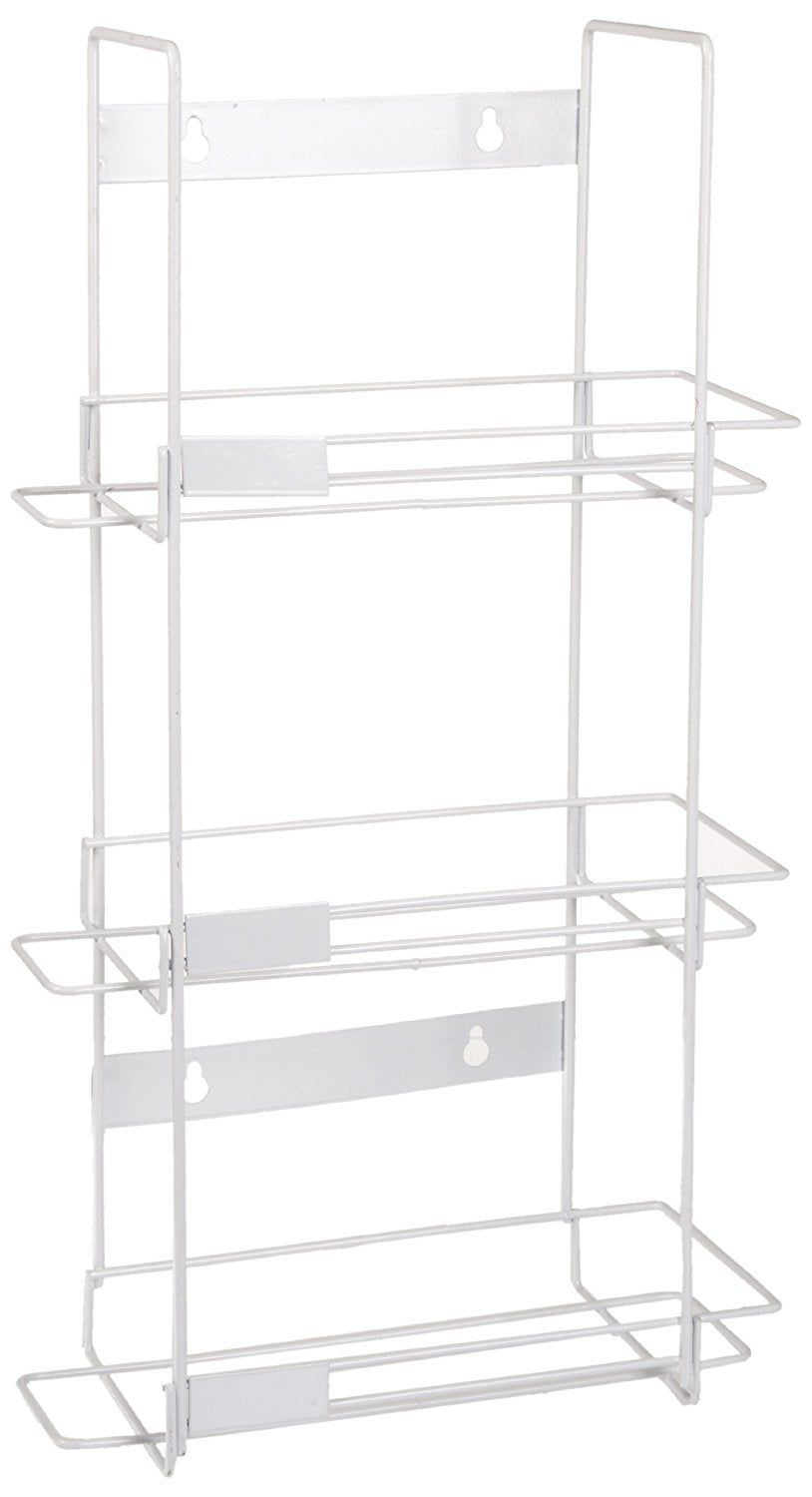 Heathrow Scientific 3-Box Wire Glove Box Holder White wall-mount
