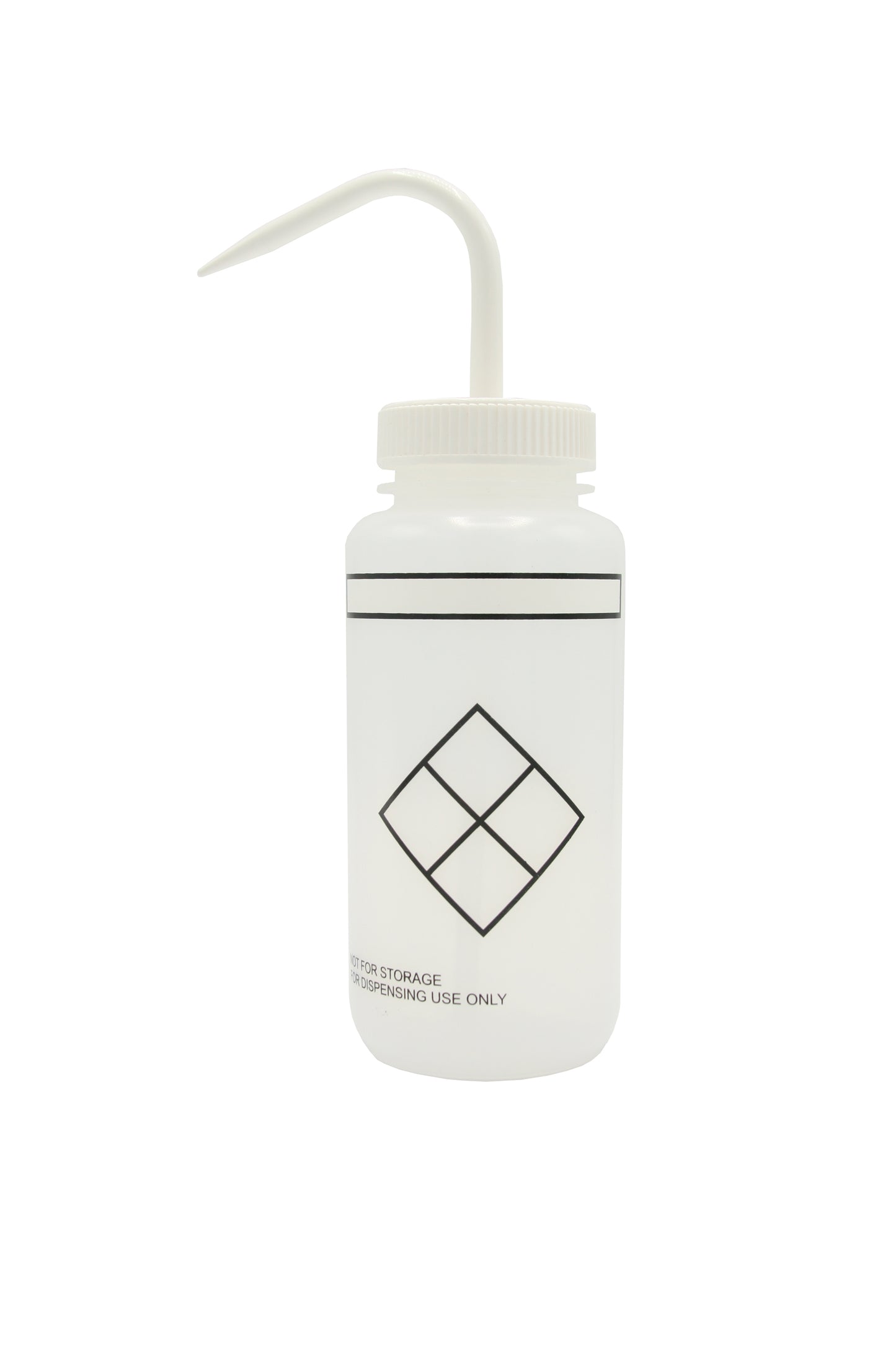 Heathrow Scientific Safety Labeled Wash Bottles - 120250 Series | 500mL Self-Venting