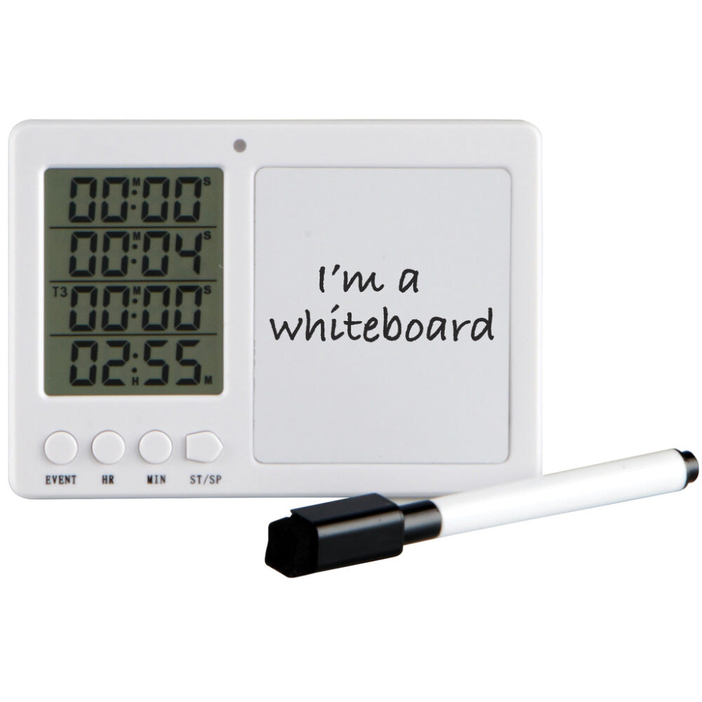 Lab Alert Timer with Whiteboard and Pen - 120365 - Heathrow Scientific