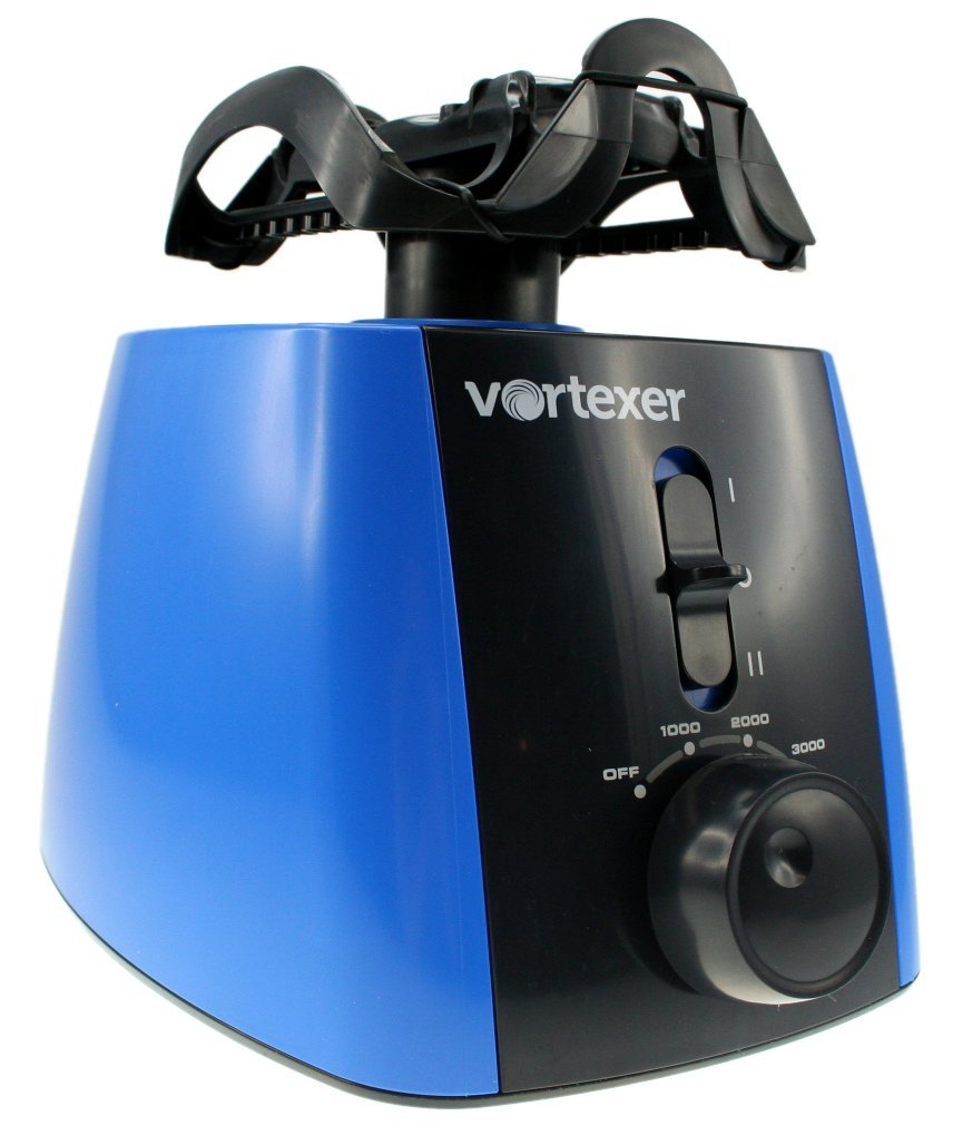 Lab Vortex Mixer with Touch Function, 0–3000 RPM, Blue (CE or UK Plug) - Image 5