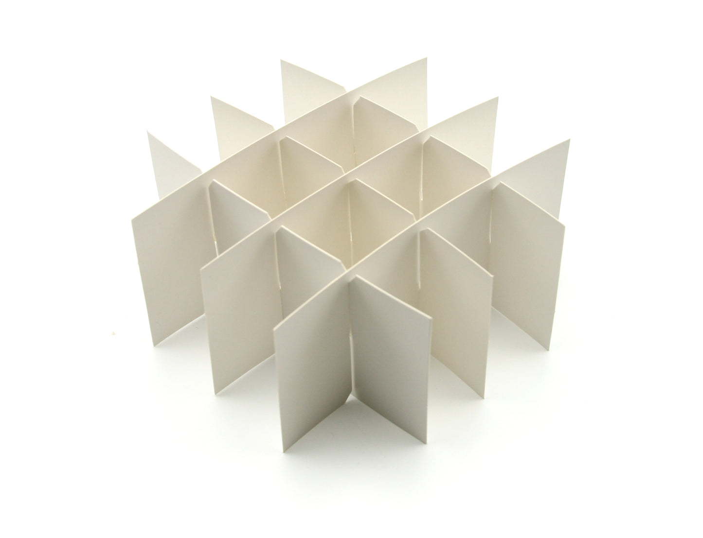 Cardboard Freezer Box Partitions - For Conical Tubes - Heathrow Scientific