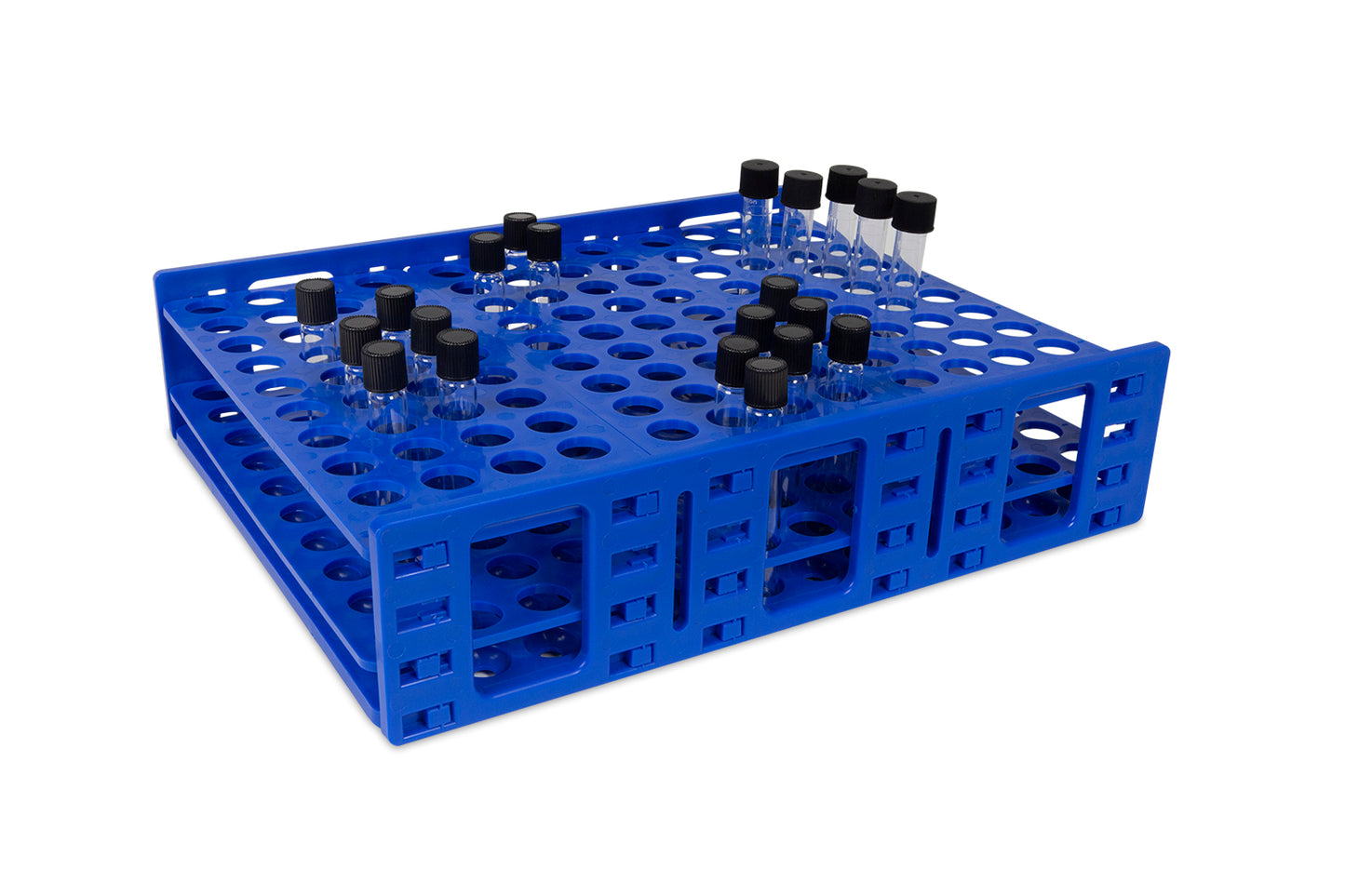 Mega Racks® Tube Rack for 16-20mm Tubes - Blue