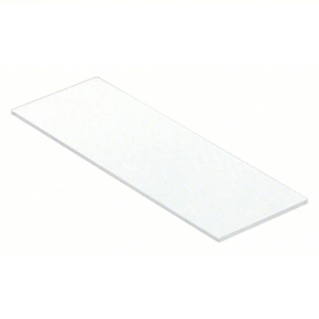 Glass microscope slides and cover glass for laboratory sample mounting