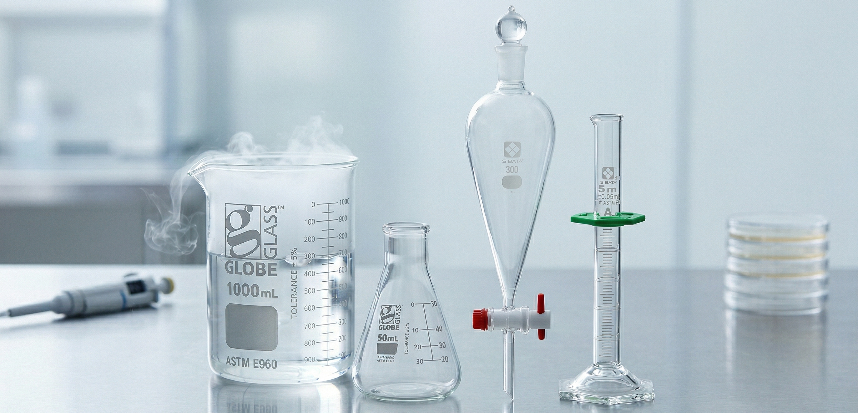 Lab Glassware Example Lab Glassware Guide: Types, Materials & Care | LabSupplies.com
