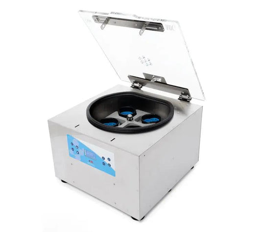 LW Scientific MX5 digital centrifuge M5C-BKSU-15T1 with universal buckets open